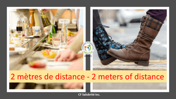 2 mètres de distances - 2 meters of distance