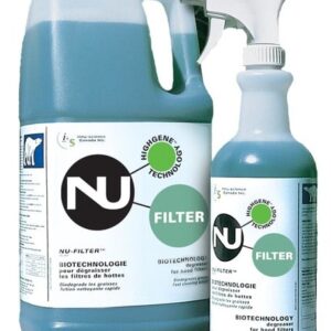 NU-FILTER Super degraissant pour filtres de hottes 4 L