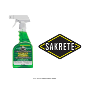 Dissolvant À Béton et Crépis Sakrete