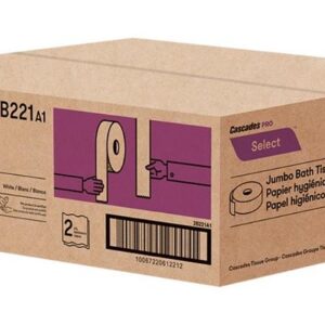 SELECT Papier hygiénique rouleau mini max, 2 plis, Cascades B221
